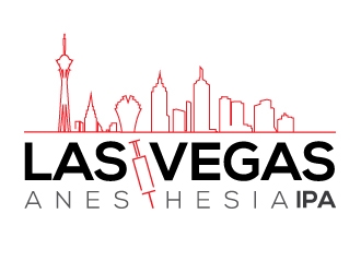 Las Vegas Anesthesia IPA logo design by limo