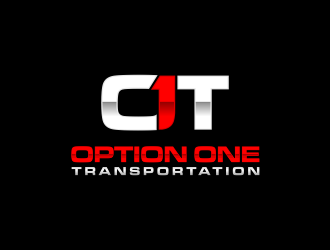 Option One Transportation  logo design by ammad