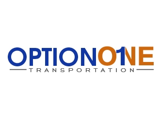 Option One Transportation  logo design by shravya