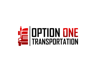 Option One Transportation  logo design by ammad