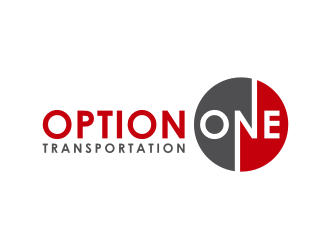 Option One Transportation  logo design by nurul_rizkon