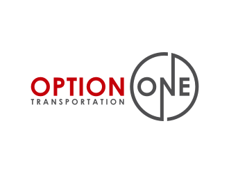 Option One Transportation  logo design by nurul_rizkon