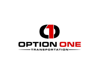 Option One Transportation  logo design by johana
