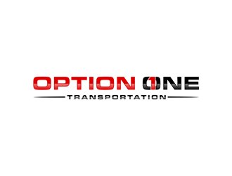 Option One Transportation  logo design by johana