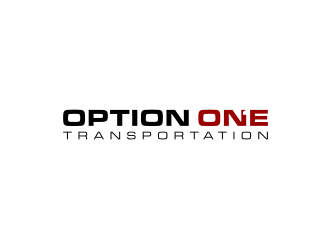 Option One Transportation  logo design by asyqh