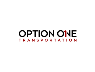Option One Transportation  logo design by asyqh