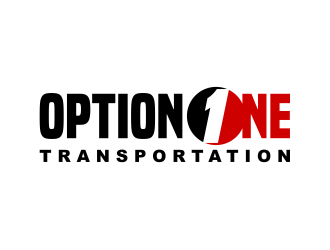 Option One Transportation  logo design by cintoko