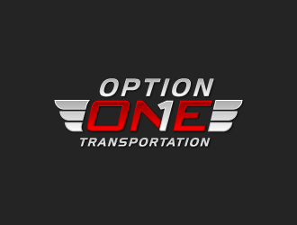 Option One Transportation  logo design by torresace