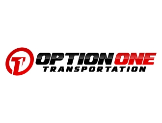 Option One Transportation  logo design by jaize