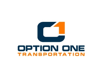 Option One Transportation  logo design by imalaminb
