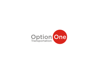 Option One Transportation  logo design by Franky.