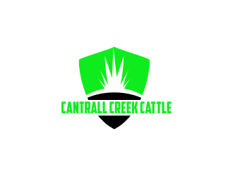 Cantrall Creek Cattle logo design by Greenlight