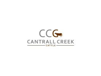 Cantrall Creek Cattle logo design by bricton