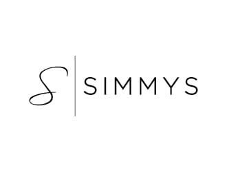 Simmys logo design by Fear