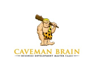 Caveman Brain Business Development Master Class logo design by maserik