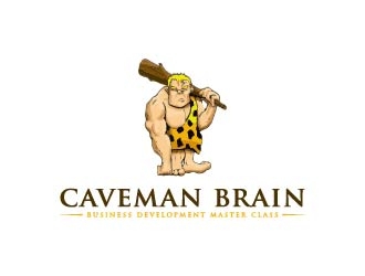 Caveman Brain Business Development Master Class logo design by maserik