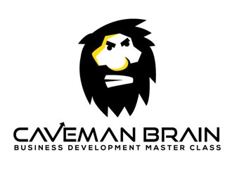Caveman Brain Business Development Master Class logo design by shere