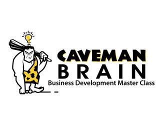 Caveman Brain Business Development Master Class logo design by shere