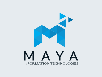 Maya Information Technologies logo design by tec343