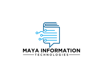 Maya Information Technologies logo design by Shina
