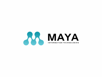 Maya Information Technologies logo design by haidar