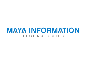 Maya Information Technologies logo design by Landung