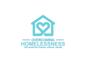 Overcoming Homelessness logo design by rahmatillah11