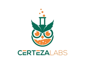 Certeza Labs logo design by rokenrol