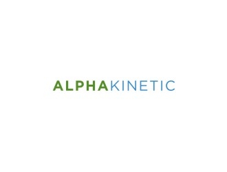 AlphaKinetic logo design by bricton