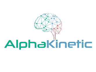 AlphaKinetic logo design by 3Dlogos