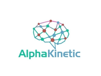 AlphaKinetic logo design by amar_mboiss