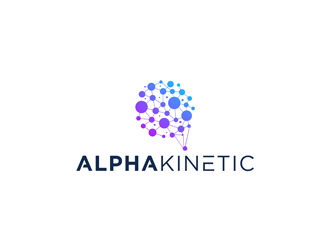 AlphaKinetic logo design by ndaru