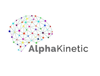 AlphaKinetic logo design by AYATA