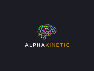 AlphaKinetic logo design by dewipadi