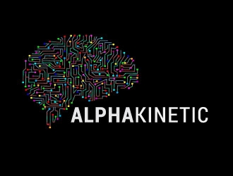AlphaKinetic logo design by AYATA