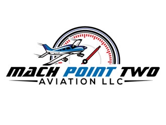 Mach Point Two Aviation LLC logo design by shere
