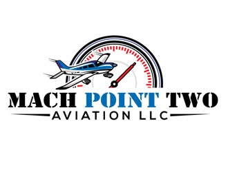 Mach Point Two Aviation LLC logo design by shere
