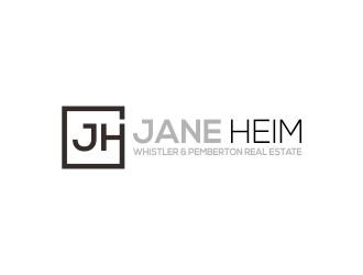 Jane Heim - Whistler & Pemberton Real Estate logo design by done