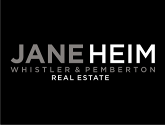 Jane Heim - Whistler & Pemberton Real Estate logo design by sheilavalencia