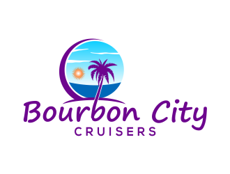 Bourbon City Cruisers logo design by MUNAROH