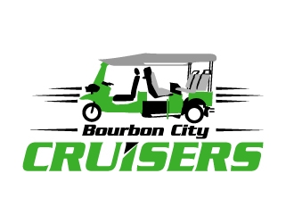 Bourbon City Cruisers logo design by ElonStark