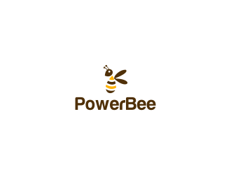 PowerBee logo design by kaylee