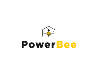 PowerBee logo design by Kanya