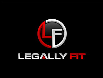 Legally Fit logo design by evdesign