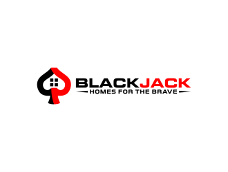 Blackjack Gives Back: Homes For The Brave logo design by ubai popi