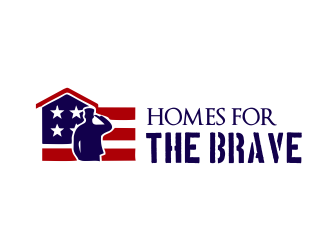 Blackjack Gives Back: Homes For The Brave logo design by JessicaLopes