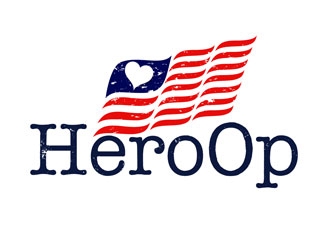 HeroOp logo design by LogoInvent