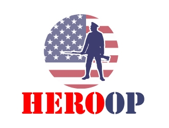 HeroOp logo design by ElonStark