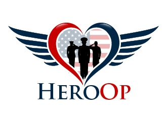 HeroOp logo design by usef44