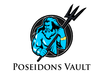 Poseidons Vault logo design by Dhieko